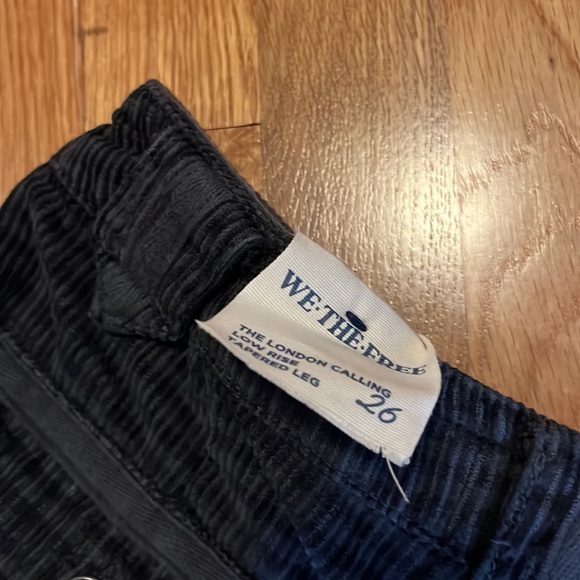 Free People London Calling Slouchy Cord Pants Size 26 NWT - Picture 14 of 15